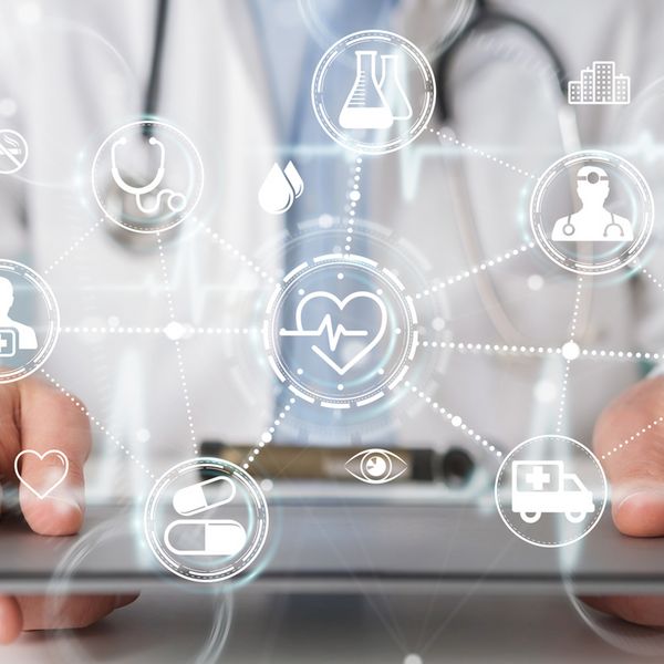 medical, doctor, medicine, technology, health, interface, modern, future, care, digital, computer, virtual, concept, exam, test, results, research, background, healthcare, stethoscope, network, connection, data, screen, symbol, hospital, graphic, hand, person, medic, icon, heart, innovation, tech, white, report, professional, human, diagram, cardiology, molecule, futuristic, cardiologist, 3D rendering, hold, using, touch, push, press