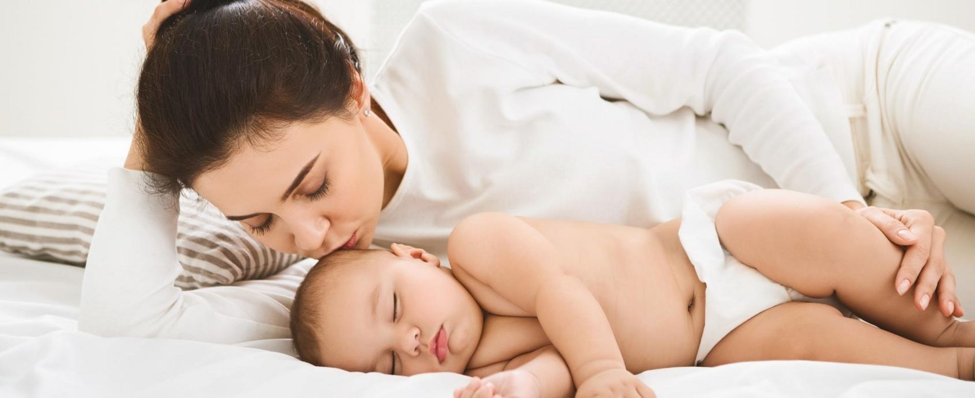 Mutter mit Baby