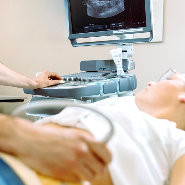 Bauchuntersuchung mit Ultraschall